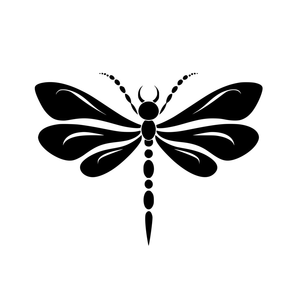 Imaginative Dragon Fly: SVG File for Cricut, Silhouette & Laser Machines