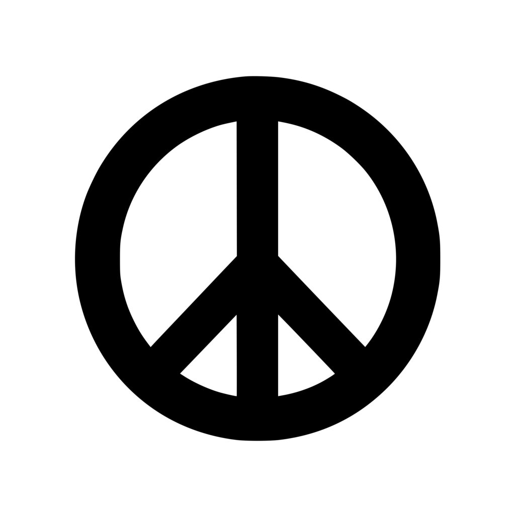 Peace Symbol SVG File: Perfect for Cricut, Silhouette, Laser Machines