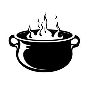 Flaming Cauldron