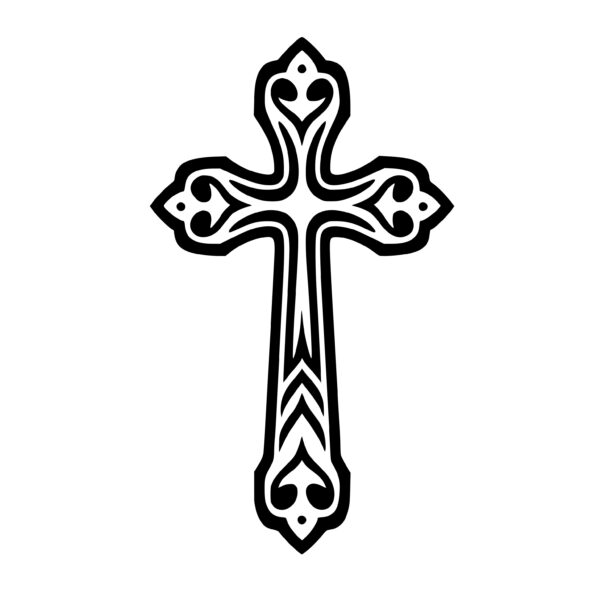 Religious Cross SVG Download for Cricut, Silhouette, and Laser Machines