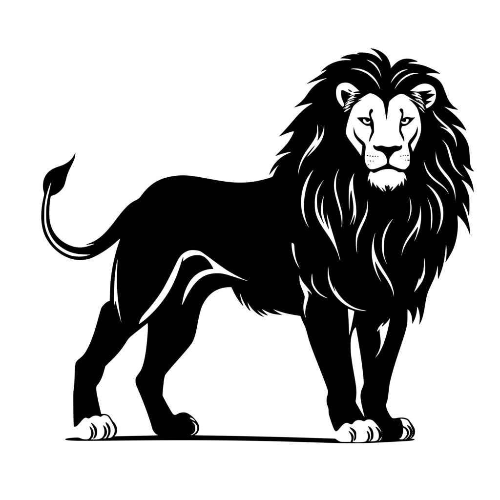 Majestic Lion SVG File for Cricut, Silhouette, and Laser Machines