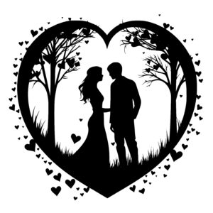 Heart Embracing Couple