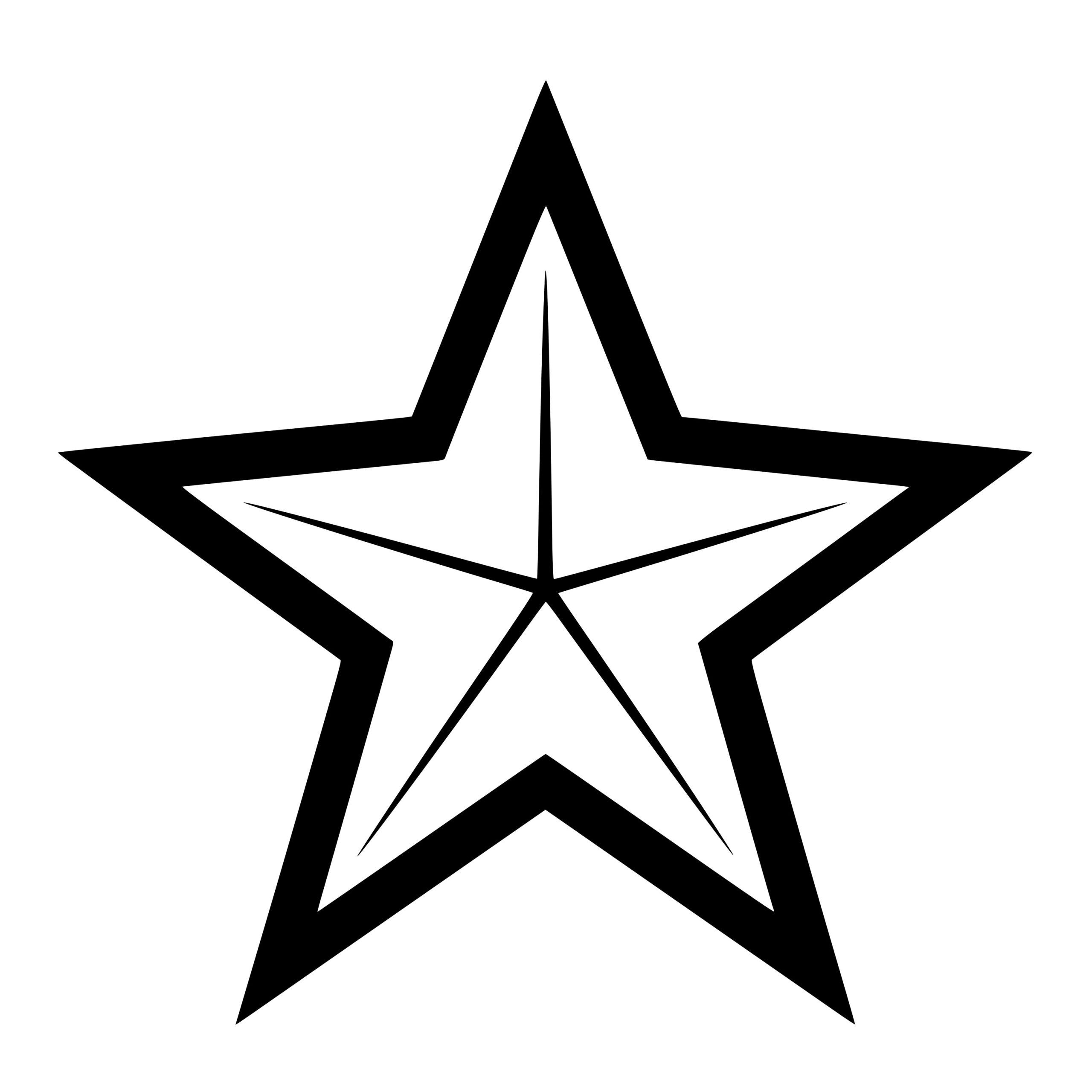 Bright Star SVG File: Instant Download for Cricut, Silhouette, Laser ...
