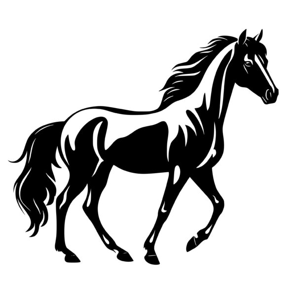 Instant Download SVG: Appaloosa Horse Image for Cricut, Silhouette