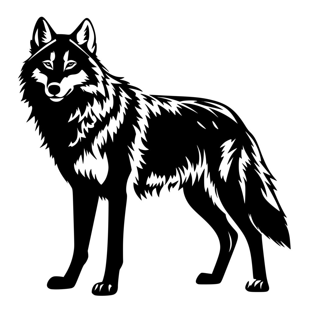 Wolf Presence SVG File: Instant Download for Cricut, Silhouette, Laser ...
