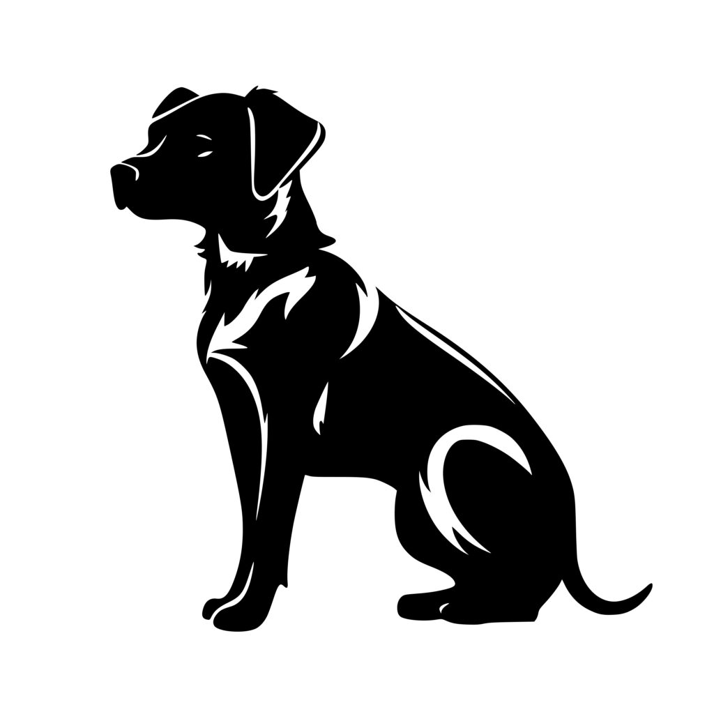 Instant Download Stoic Dog SVG File for Cricut, Silhouette, Laser Machines