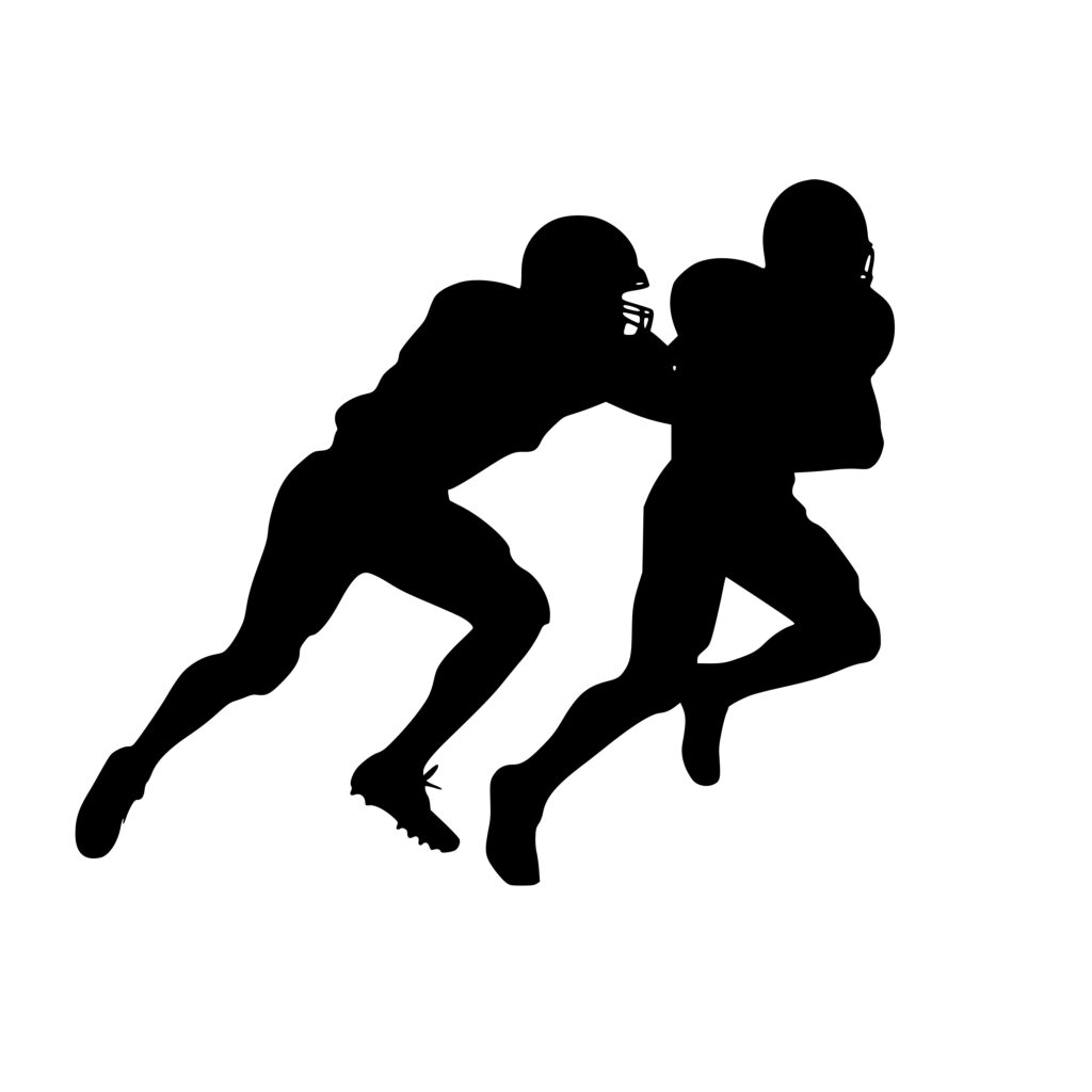 Football Tackle SVG Image: Download for Cricut, Silhouette, Laser Machines