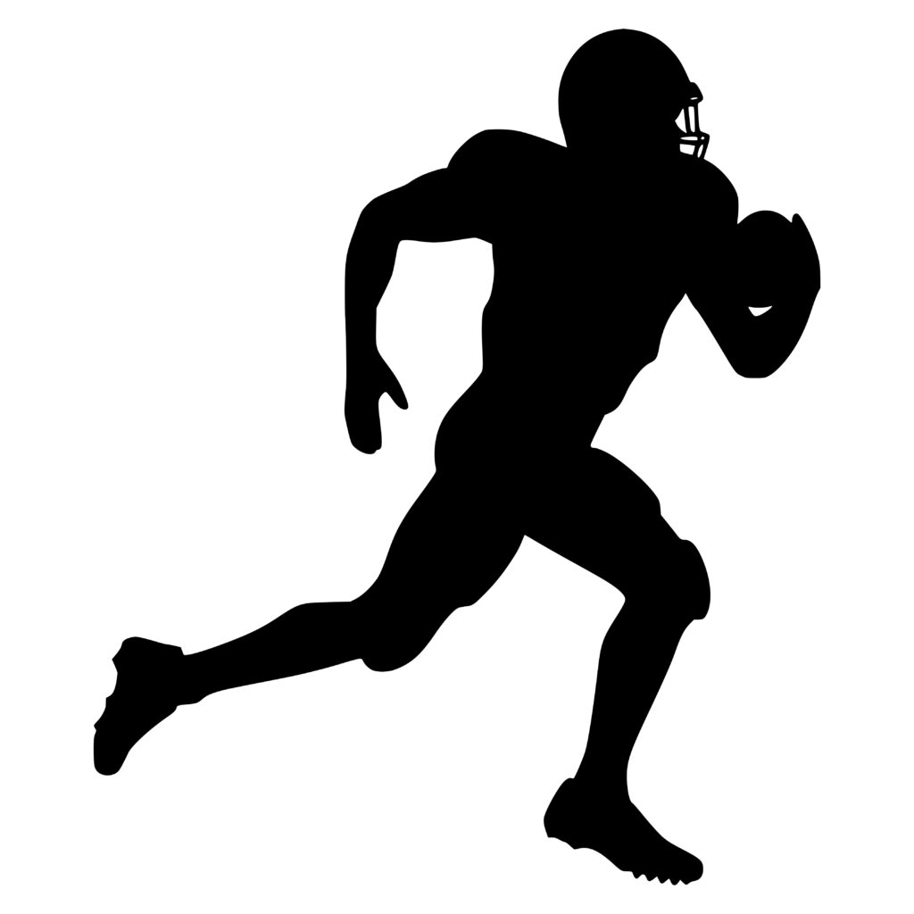 Football Breakaway: SVG File for Cricut, Silhouette, Laser Machines