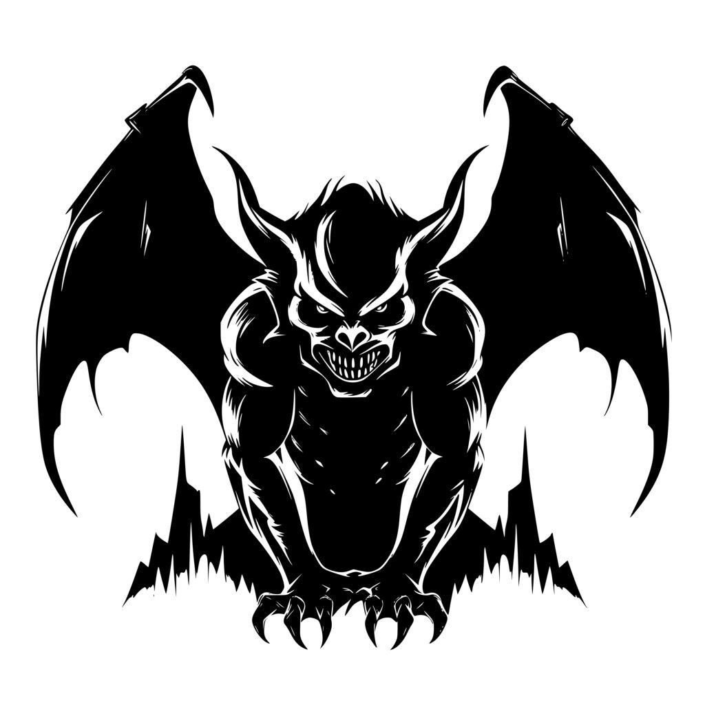 Gargoyle Terror SVG Instant Download For Cricut Silhouette Laser gargoyle-terror-svg-instant-download-for-cricut-silhouette-laser