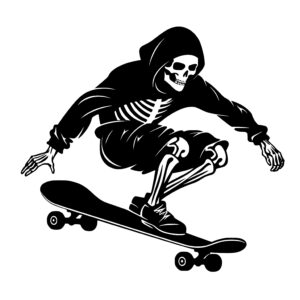 Bony Skateboarder