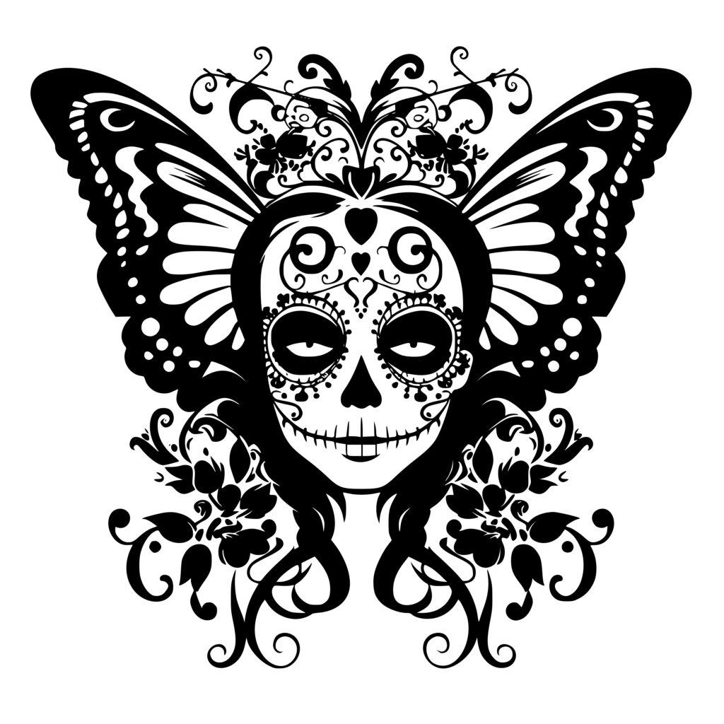 Mariposa Beauty SVG File: Instant Download for Cricut, Silhouette, Laser