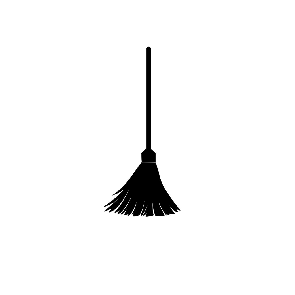 Simple Broom SVG Instant Download for Cricut, Silhouette, Laser Machines