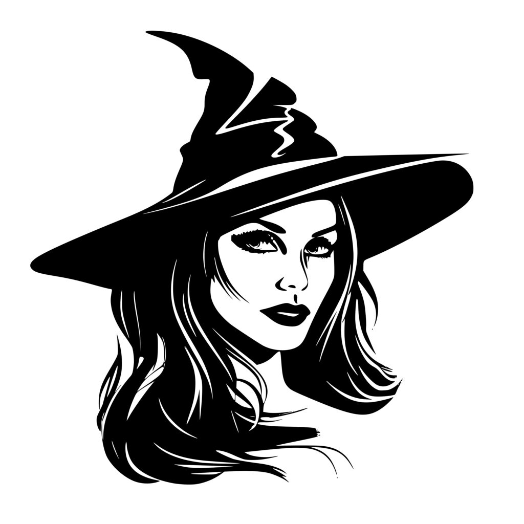 Magical Sorceress SVG Image for Cricut, Silhouette, and Laser Machines