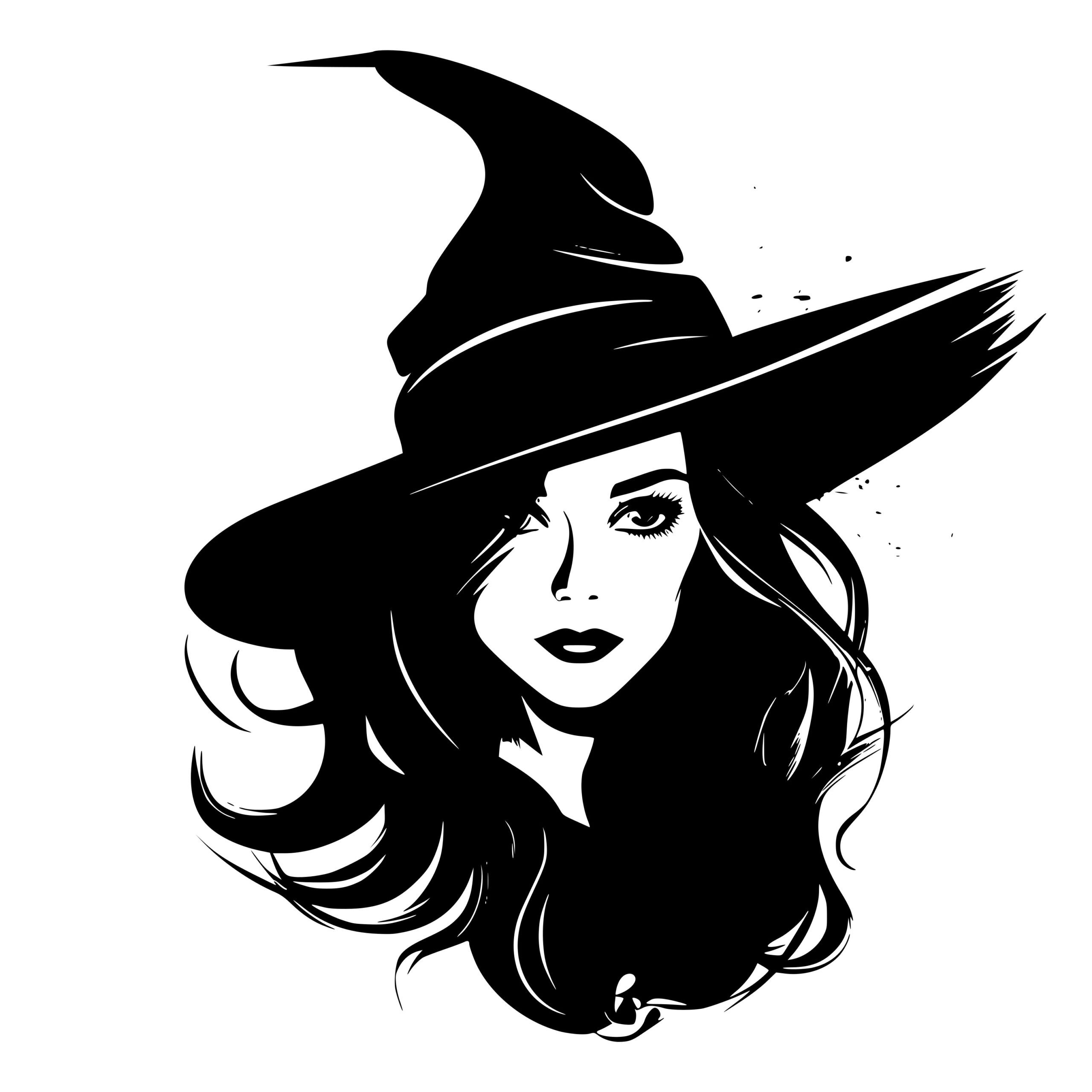 Bewitching Beauty: SVG File for Cricut, Silhouette, Laser Machines
