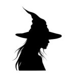 Young Witch Silhouette
