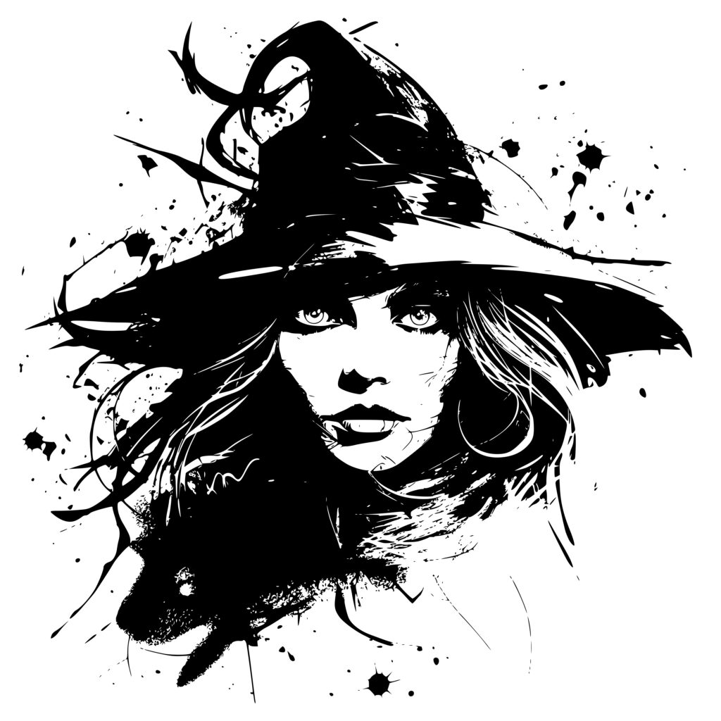 Bewitching Abstract Svg Image: Perfect For Crafts, Laser Etching, And More