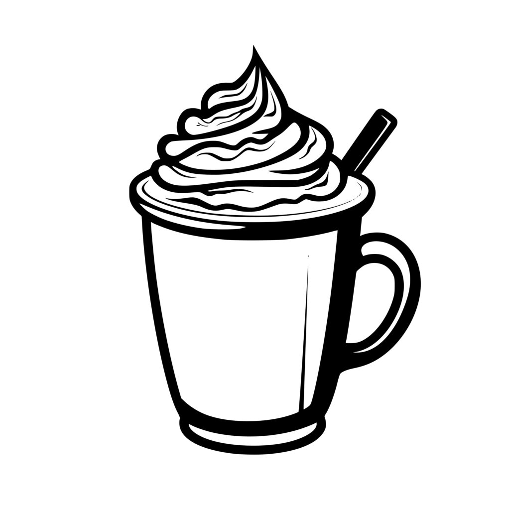 Hot Chocolate SVG File for Cricut, Silhouette, Laser Machines