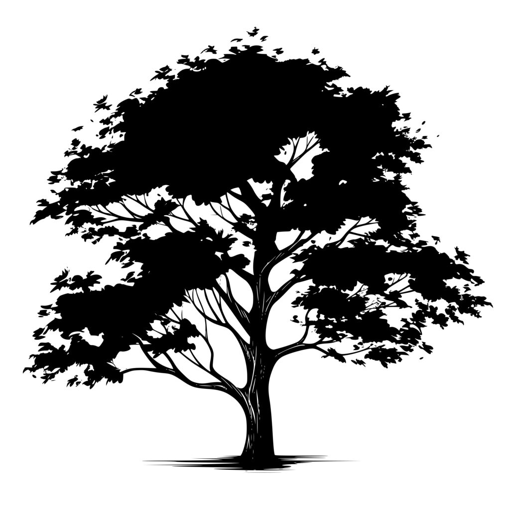 Full Tree SVG File for Cricut, Silhouette and Laser Machines