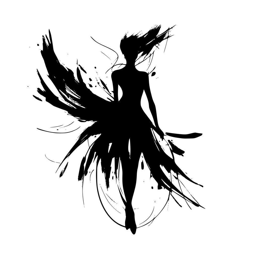 Fairy Splash: SVG/PNG/DXF File for Cricut, Silhouette, Laser Machines