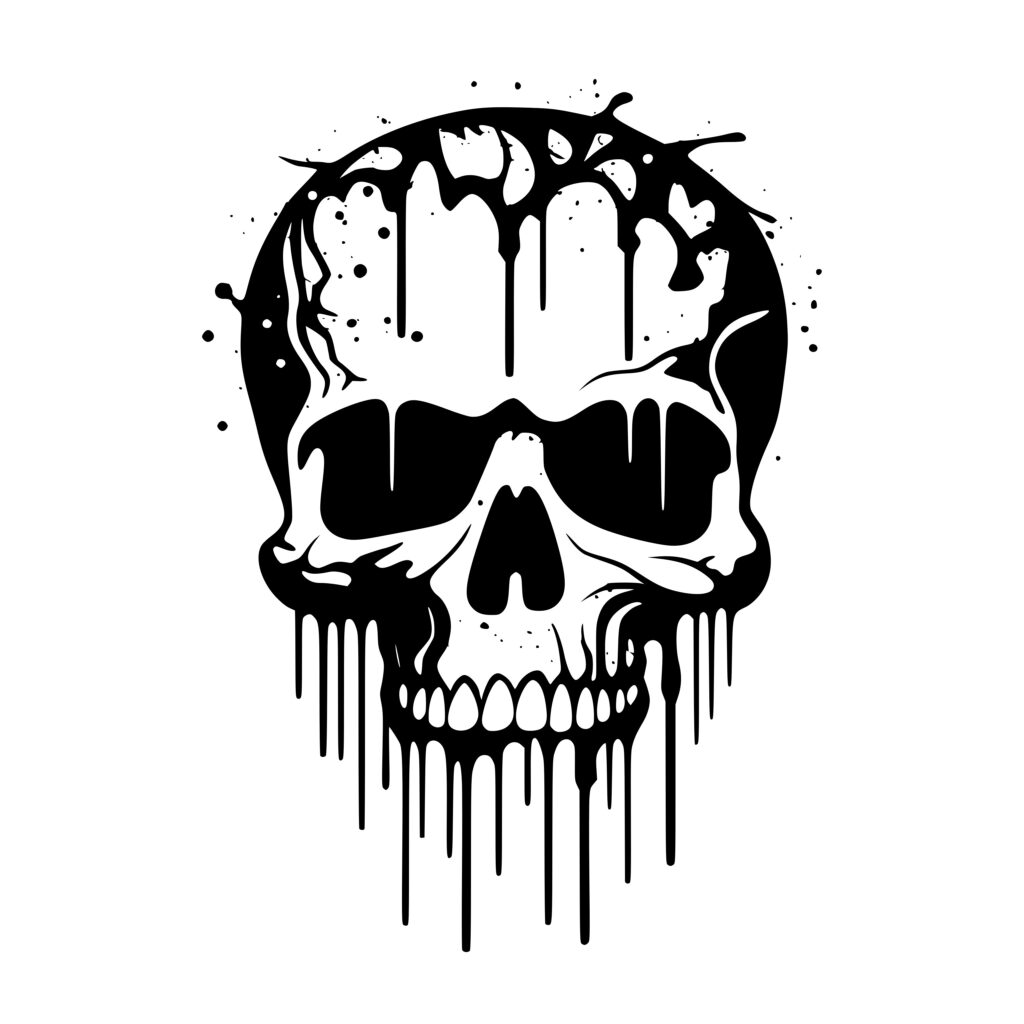 dripping-skull-svg-image-for-cricut-silhouette-laser-machines