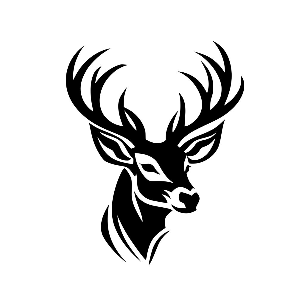 Instant Download SVG Deer Image for Cricut, Silhouette, Laser Machines