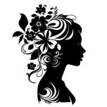 Flowery Hair Lady