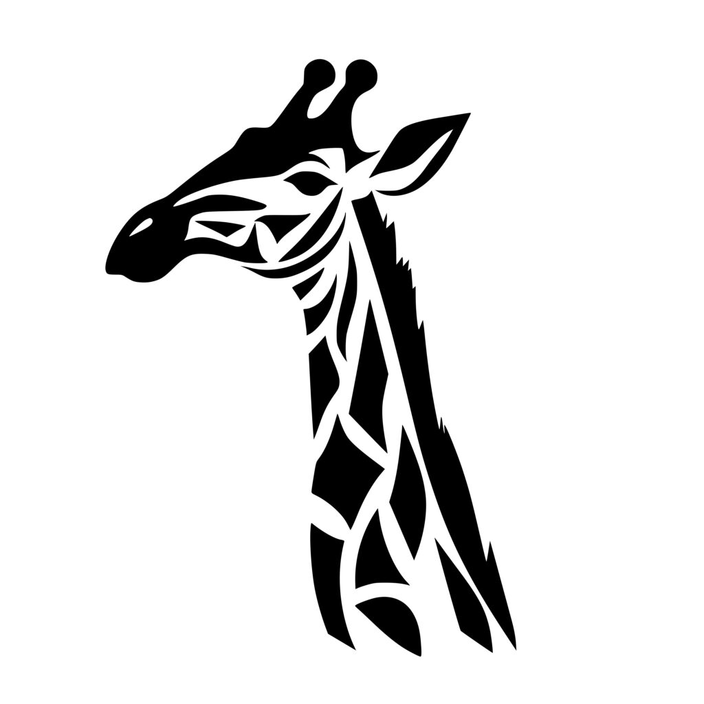 distinctive-giraffe-svg-image-for-cricut-silhouette-laser-machines