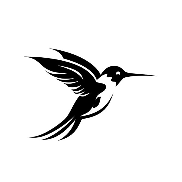 Hummingbird Encounter: SVG File for Cricut, Silhouette, and Laser Machines