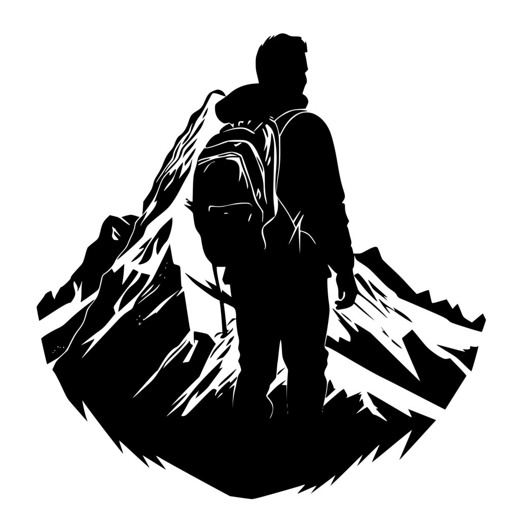 Mountain Vista SVG File for Cricut, Silhouette, Laser Machines