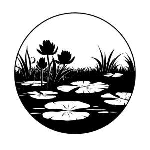 Tranquil Lily Pond