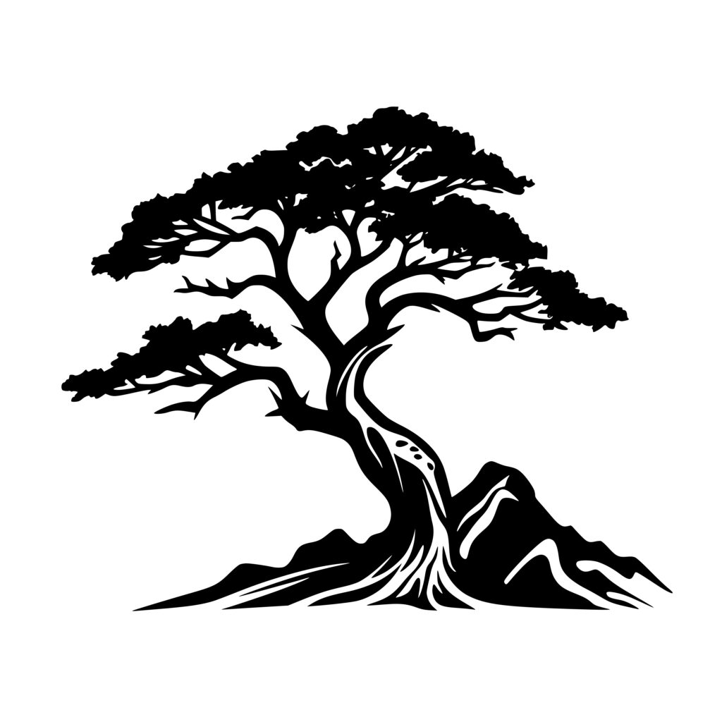 Bonsai summit svg file for cricut silhouette laser machines