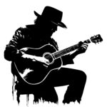 Guitar-playing Cowboy