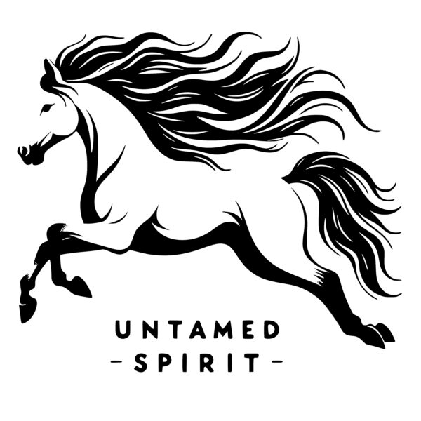 Untamed Spirit Gallop: SVG File for Cricut, Silhouette, Laser Machines