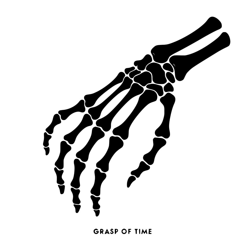 Skeleton Time GrabTags SVG Files for Cricut, Silhouette, Laser Machines