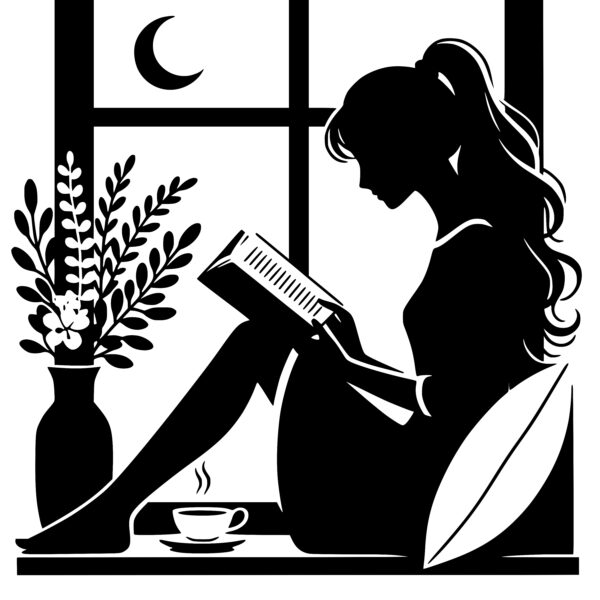 Book Lover SVG Image: Ideal for Cricut, Silhouette, & Laser Machines