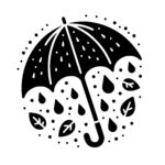 Leafy Umbrella Shower
