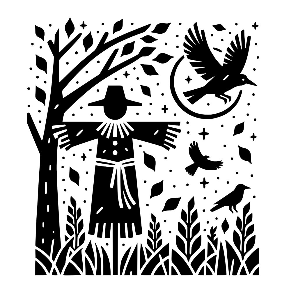 scarecrow-s-friends-svg-file-bird-crow-fall-field-instant-download