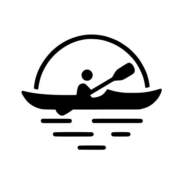 Swift River Rider SVG Image – Adventure Kayak Design for Cricut,  Silhouette, and Laser Machines