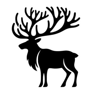 Majestic Antlered Deer