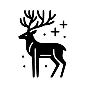 Magic Forest Deer
