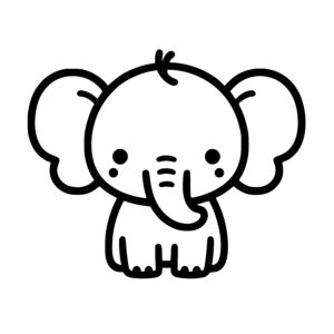Baby Elephant Playtime