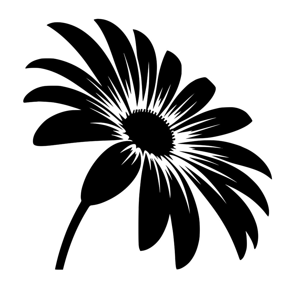 Black Eyed Susan SVG File for Cricut, Silhouette, and Laser