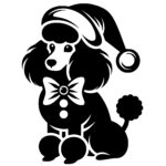 Santa Poodle Surprise