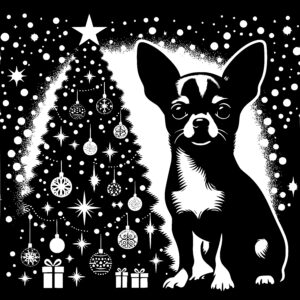 Chihuahua’s Christmas Tree