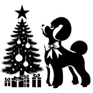 Poodle’s Christmas Tree