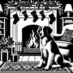 Fireside Brittany Pup
