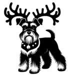 Schnauzer Reindeer