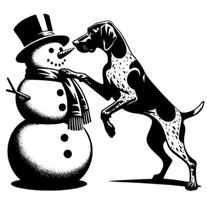 Snowman and Pointer