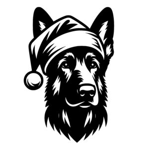 Santa’s German Shepherd