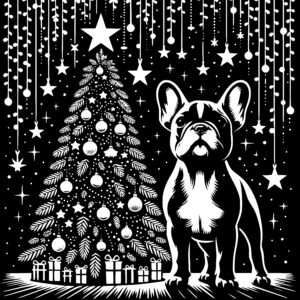 Christmas Bulldog Magic